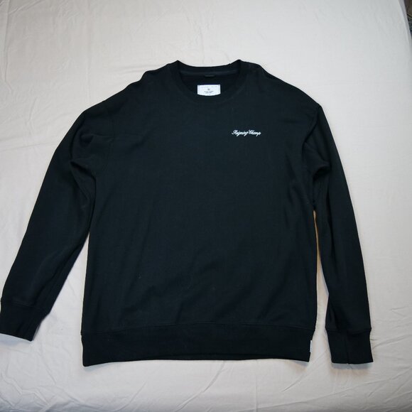 Reigning Champ Black Crewneck Sweatshirt - Picture 1 of 7